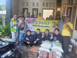 DPD Partai Golkar Kendal Menyalurkan Bantuan untuk Dapur Umum dan Warga Terdampak Banjir di Kabupaten Kendal