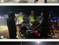 Polres Serdang Bedagai Gelar Patroli Malam Antisipasi Kriminalitas dan Knalpot Brong