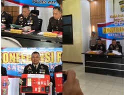 Belum 24 Jam Tegaskan Komitmen Perangi Narkoba, Polres Way Kanan Ungkap Lima Kasus Dan Amankan Dua Pengedar