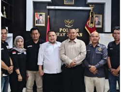 Pererat Sinergi, Pengurus SMSI Way Kanan Silaturahmi ke Kapolres AKBP Didik Kurnianto