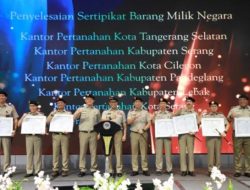 Kantor Pertanahan Kota Cilegon Ikuti Rakerda BPN Banten 2026, Raih Sejumlah Penghargaan Kinerja Terbaik
