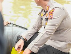 Polda Jabar Tinjau Langsung Situasi Banjir di Karangligar