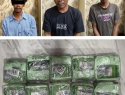 Ditresnarkoba Polda Lampung Gagalkan Peredaran 10,63 Kg Sabu di Tol Mesuji, Tiga Tersangka Diamankan