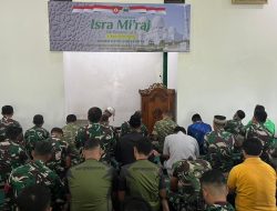 Peringati Isra’ Mi’raj Kodim 0735/Surakarta Gelar Do’a Bersama