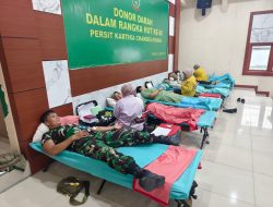 Kodim 0735/Surakarta Gelar Donor Darah Dalam Rangka HUT Ke – 80 Persit Kartika Chandra Kirana Tahun 2026