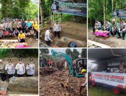 Dari Kepedulian hingga Aksi Nyata, Polisi Bangun Jembatan untuk 400 Pelajar dan Masyarakat