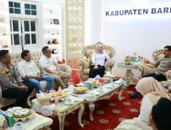 Bupati Barru Terima Kunjungan Mantan Panglima TNI