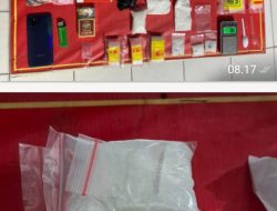 Lagi, Satnarkoba Polres Dompu Libas Residivis Narkotika dan Amankan 81,60 Gram Sabu.