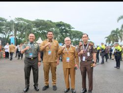 Bupati Bantaeng Dan Wabup Bersama Forkopimda Kompak Hadiri Rakornas 2026