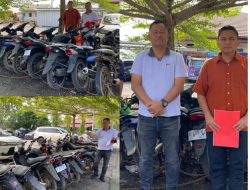 Ungkap Kasus Curat Ranmor di Tiga TKP, Satreskrim Polres Way Kanan Amankan Belasan Motor dan Dua Pelaku Satu Diantaranya Residivis Curat di Tahun 2016