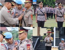 Jelang Ramadhan 1447 Hijriah, Polres Way Kanan Gelar Upacara Sertijab Wakapolres dan Kasipropam